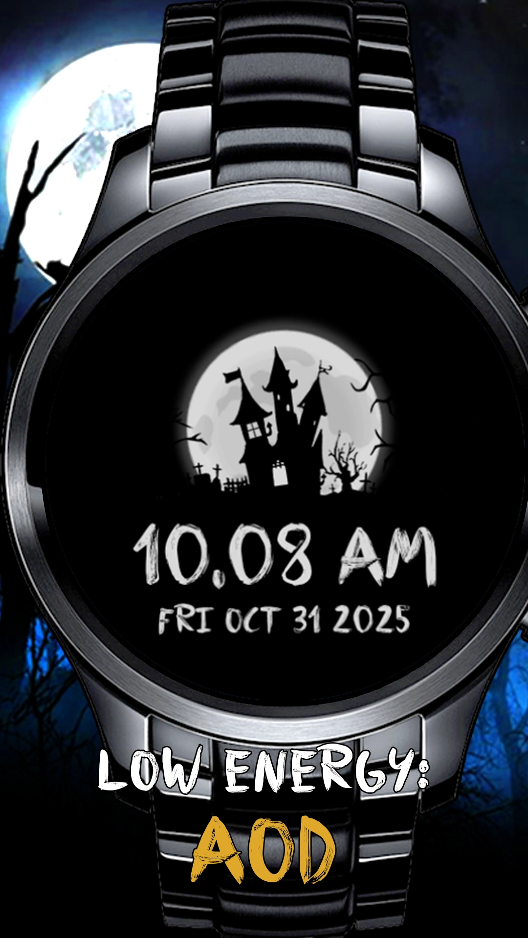 Haunted - Animated Halloween Watch Face for Wear OS