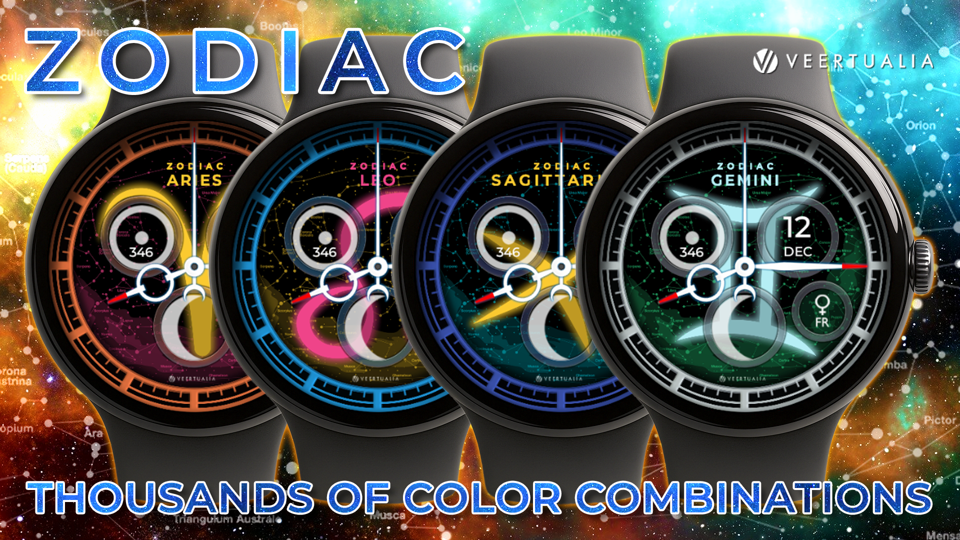 Zodiac – Animated Astrology Watch Face for Wear OS