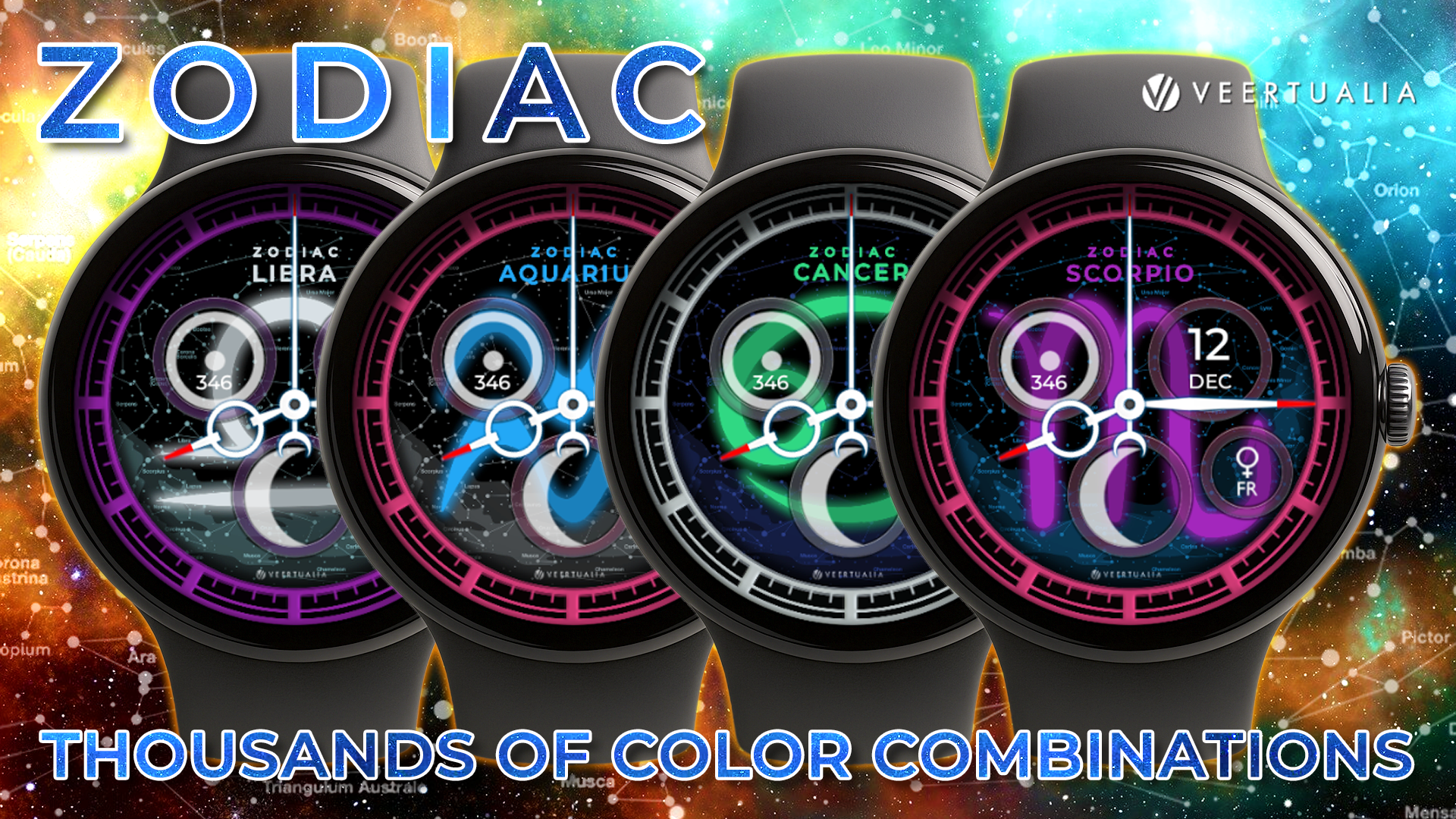 Zodiac – Animated Astrology Watch Face for Wear OS