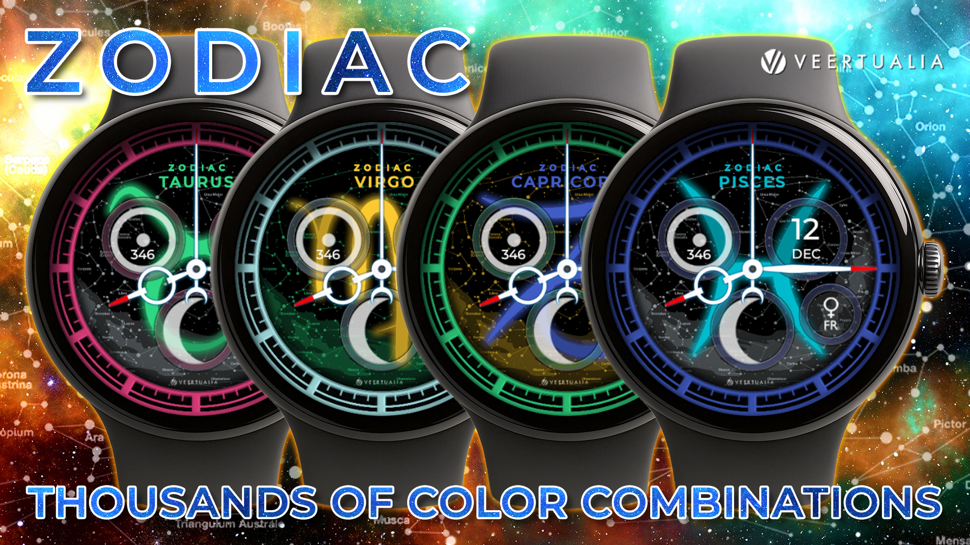 Zodiac – Animated Astrology Watch Face for Wear OS