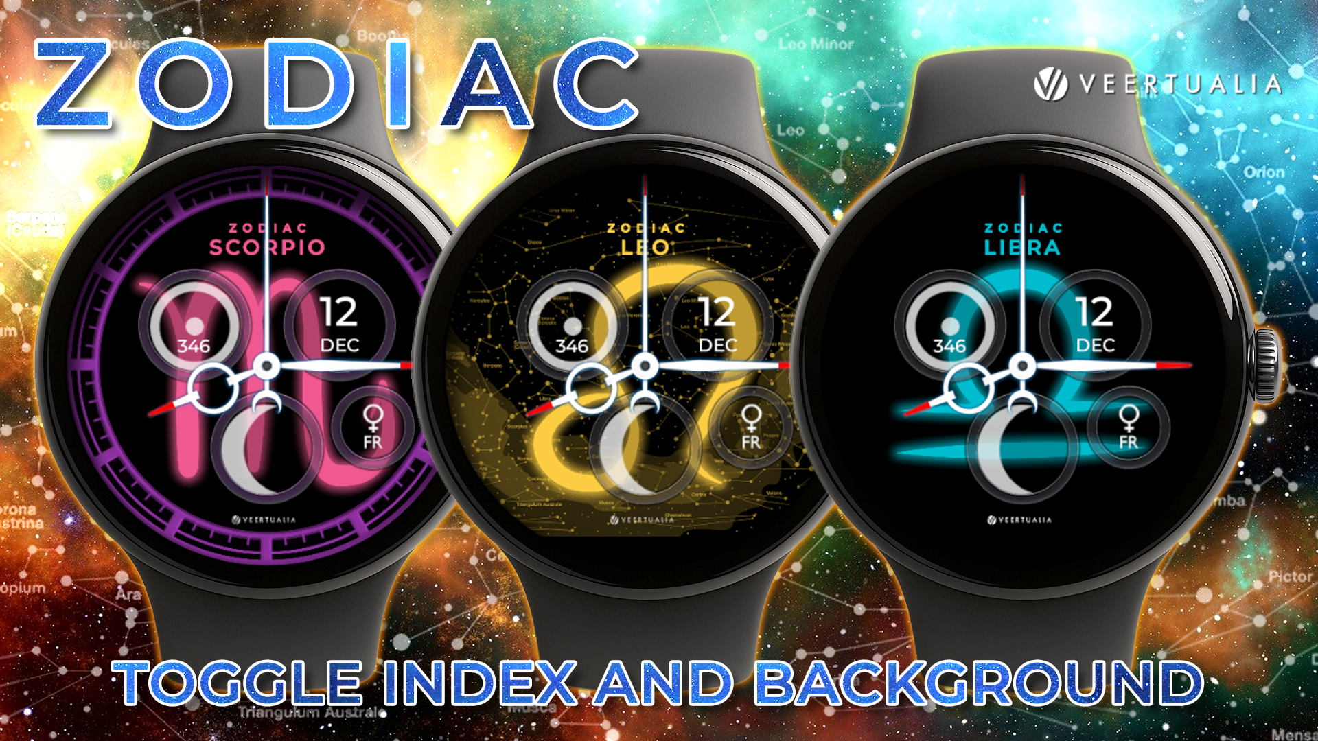 Zodiac – Animated Astrology Watch Face for Wear OS
